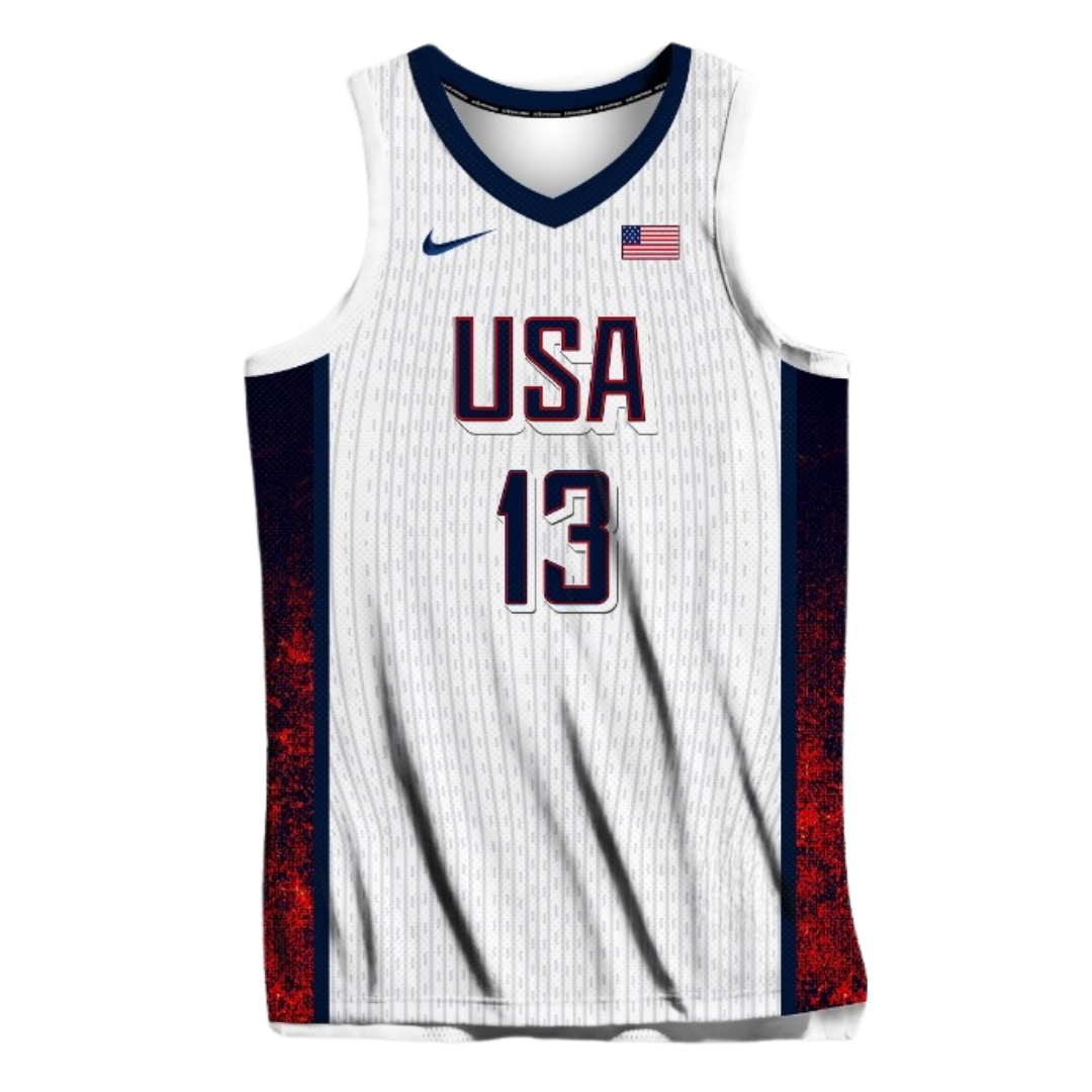 Bam Adebayo 2024 Team USA Jersey