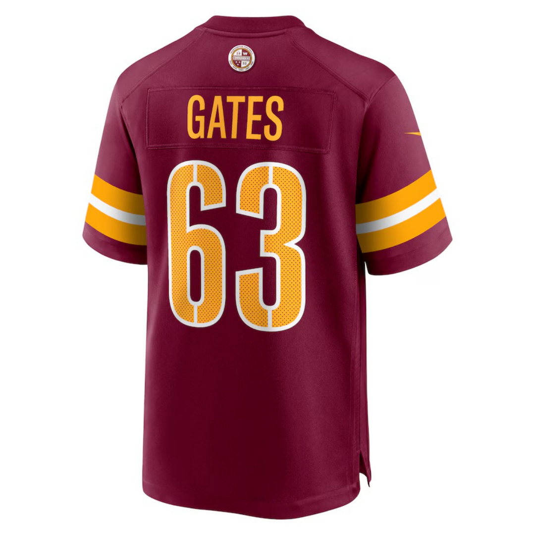 Nick Gates Washington Commanders Jersey