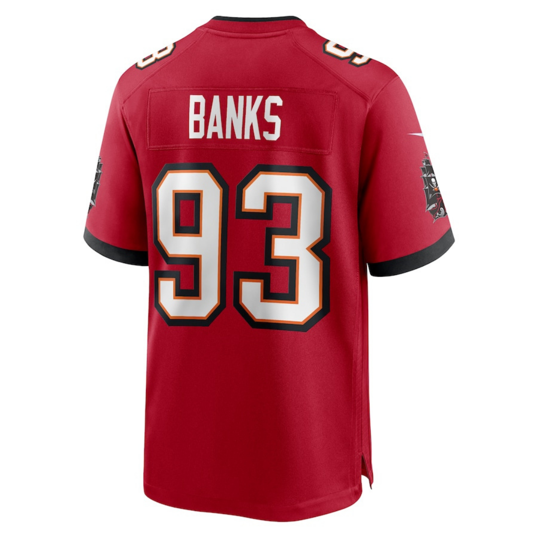 Eric Banks Tampa Bay Buccaneers Jersey