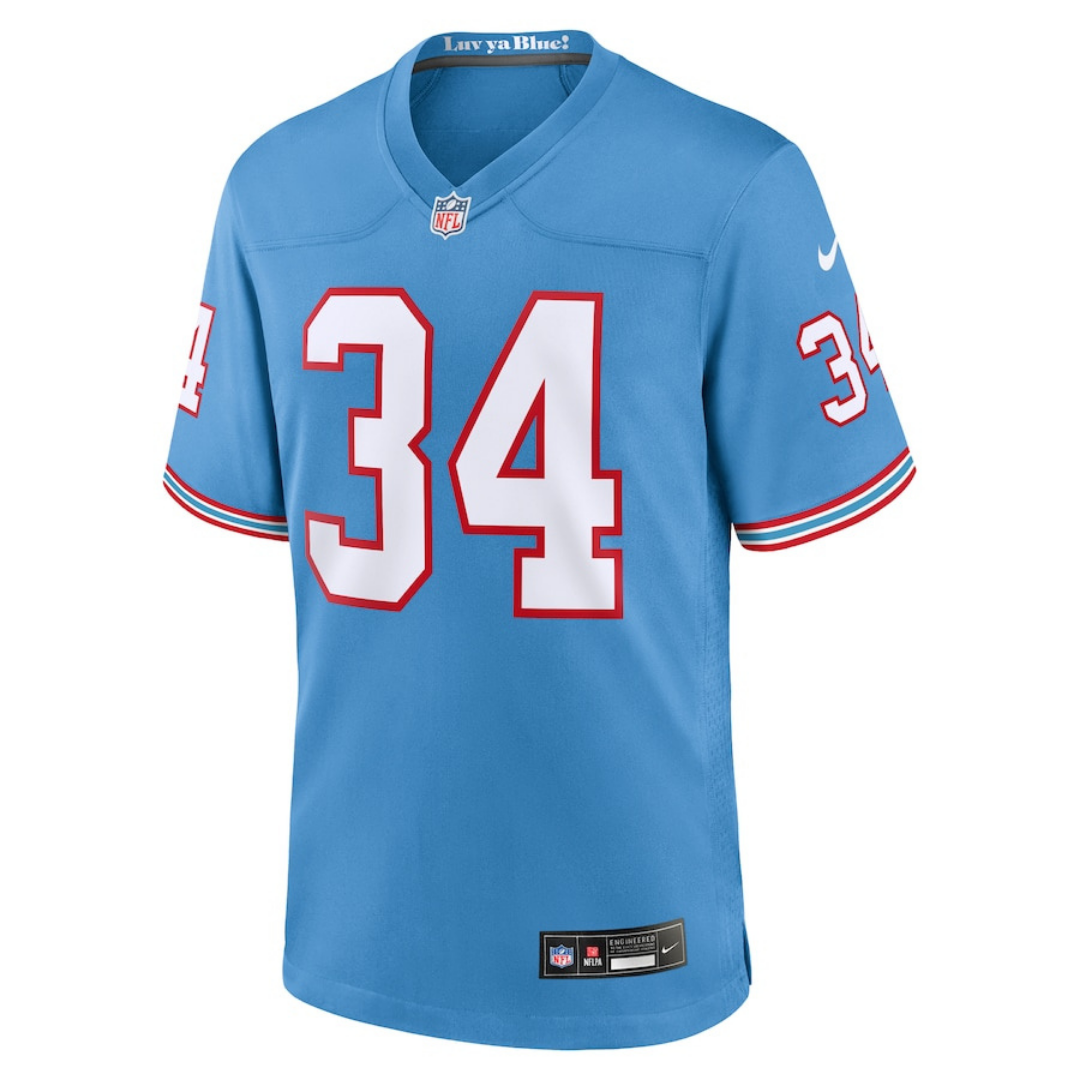 Earl Campbell Tennessee Titans Jersey