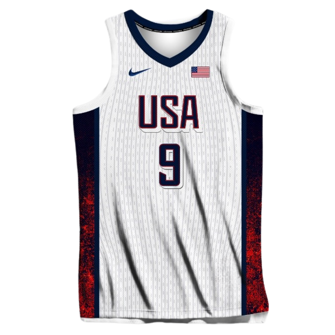 Tyrese Haliburton 2024 Team USA Jersey