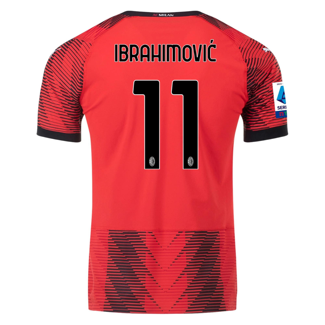 Zlatan Ibrahimovic AC Milan Jersey