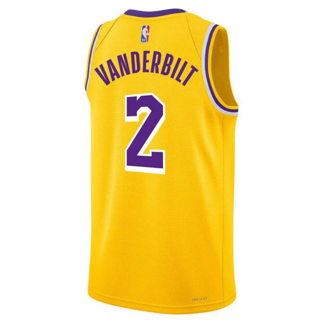 Jarred Vanderbilt Los Angeles Lakers Jersey