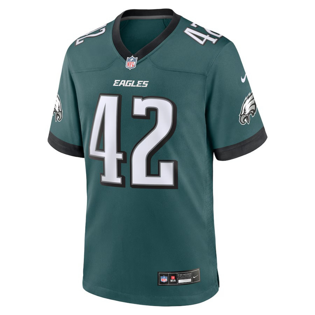 Oren Burks Philadelphia Eagles Jersey