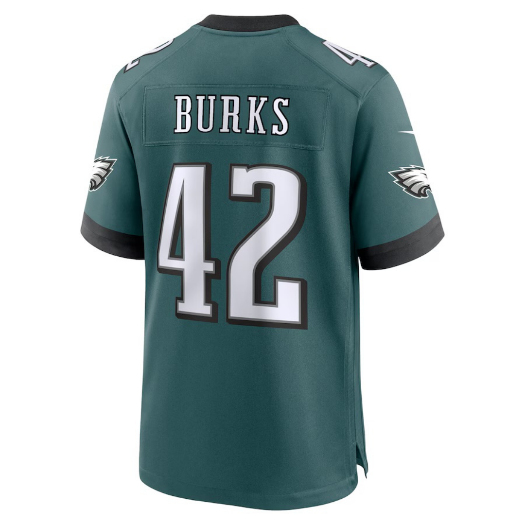 Oren Burks Philadelphia Eagles Jersey