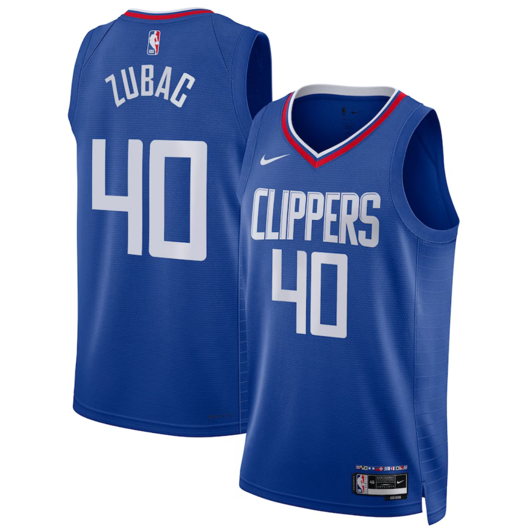 Ivica Zubac LA Clippers Jersey