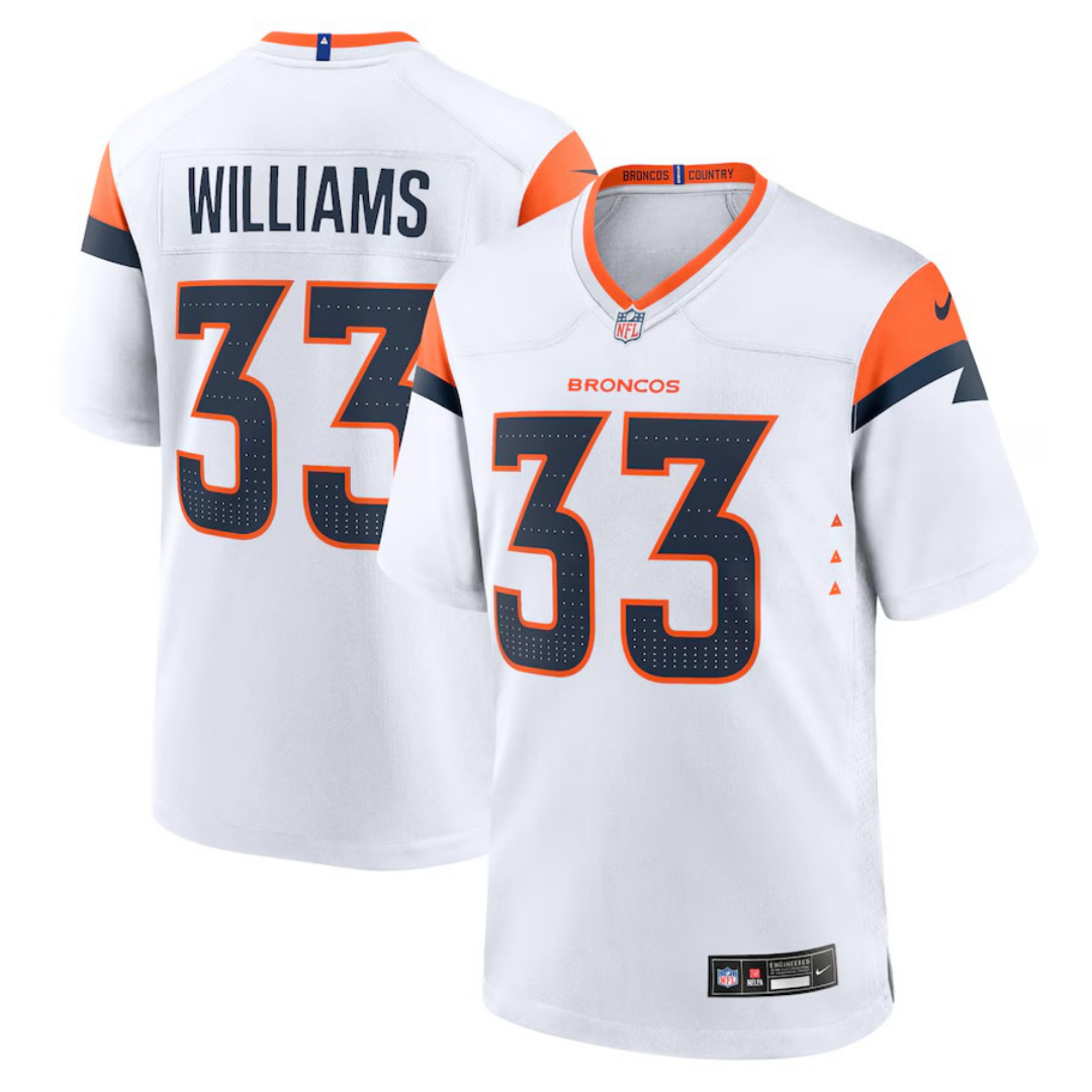 Javonte Williams Denver Broncos Jersey