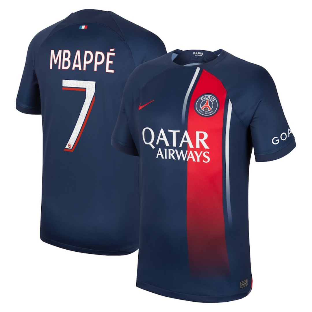 Kylian Mbappe Paris Saint-Germain Jersey