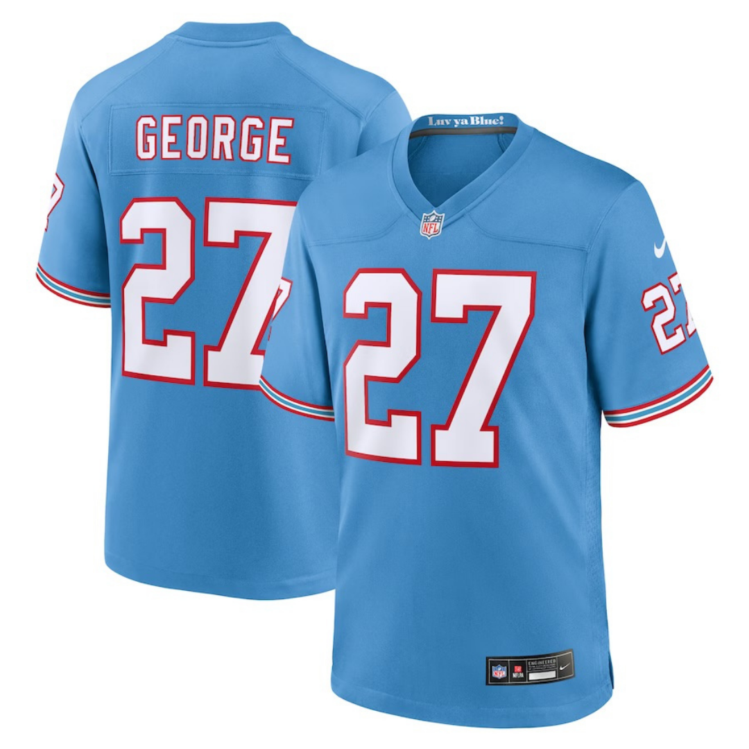 Eddie George Tennessee Titans Jersey