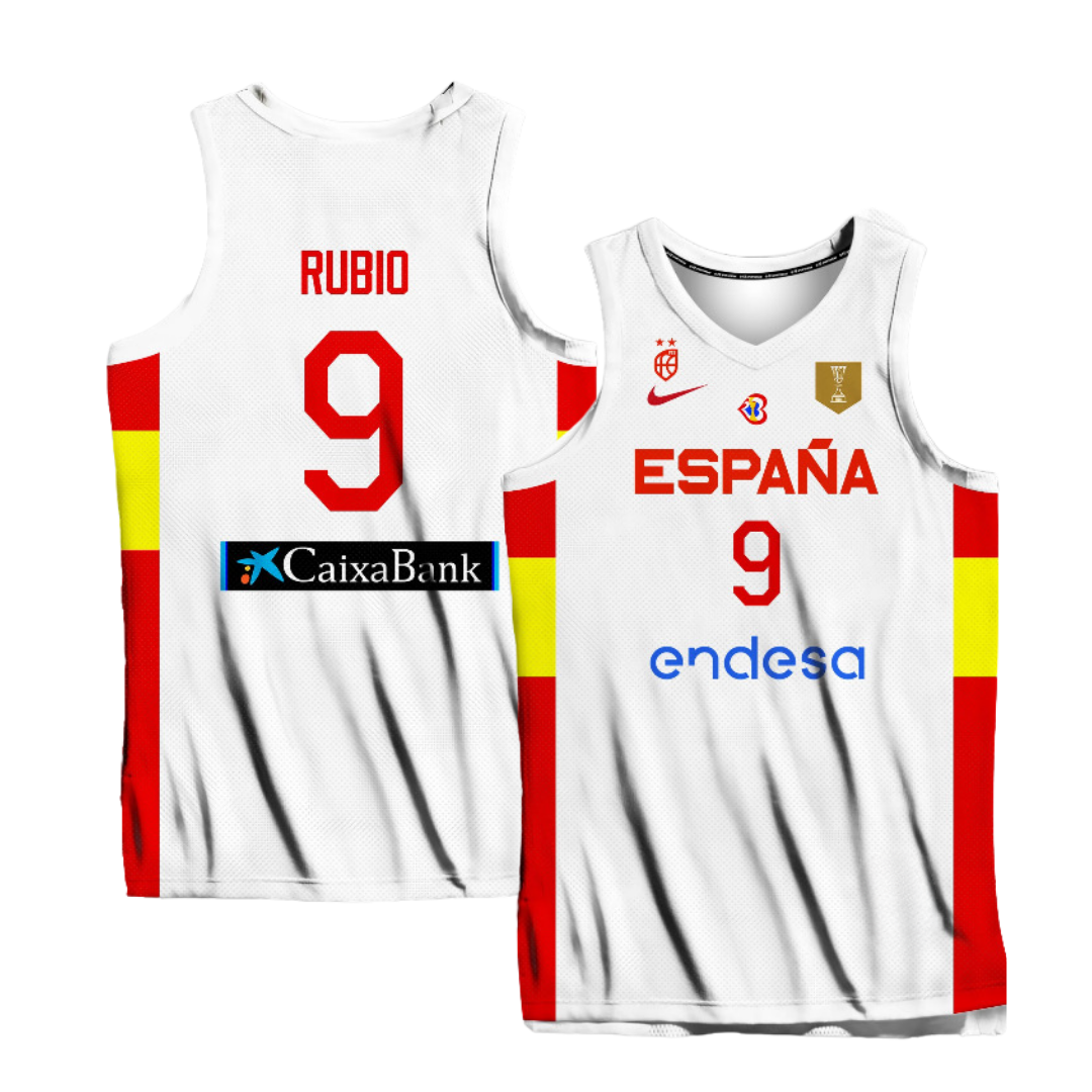 Ricky Rubio Spain Jersey