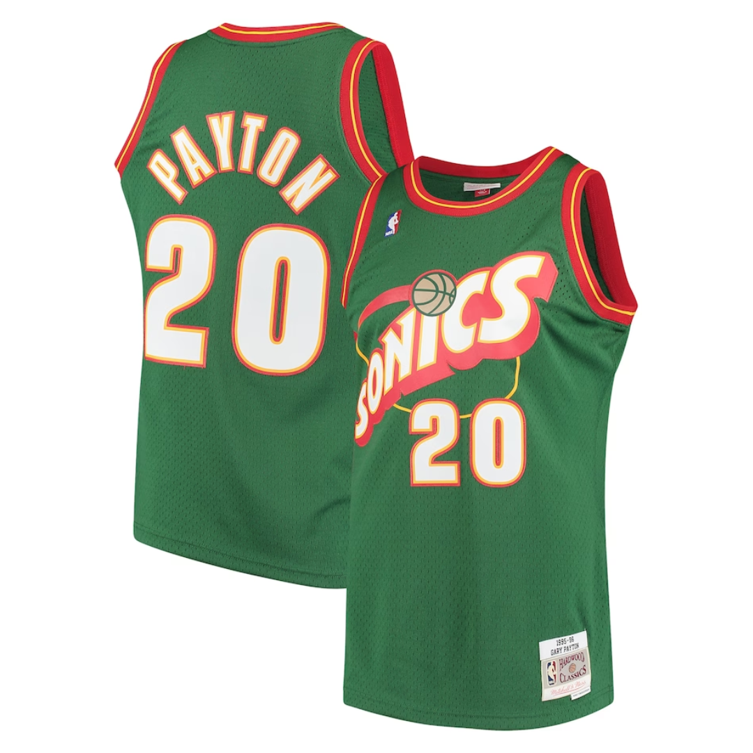 Gary Payton Seattle Supersonics Jersey