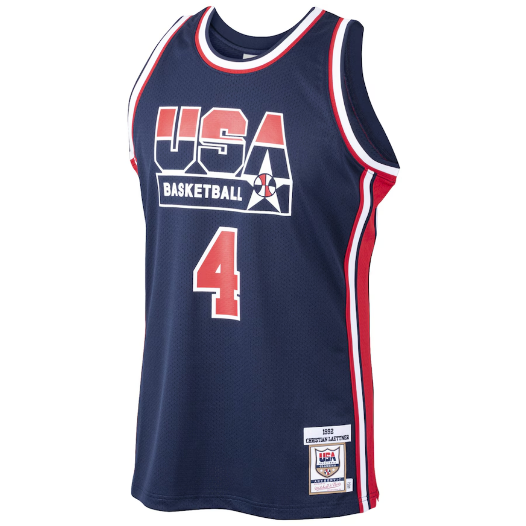 Christian Laettner 1992 Team USA Jersey