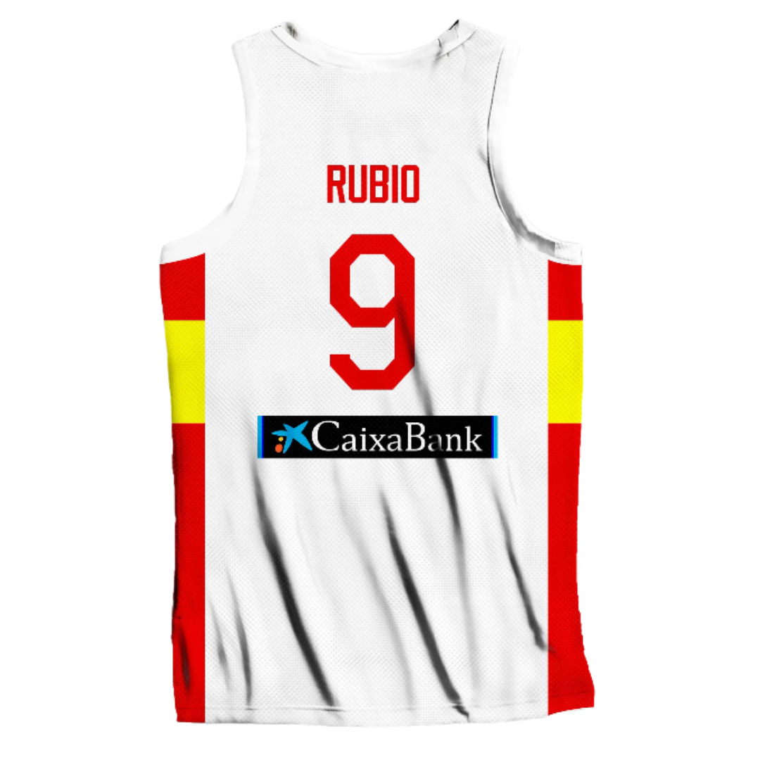 Ricky Rubio Spain Jersey