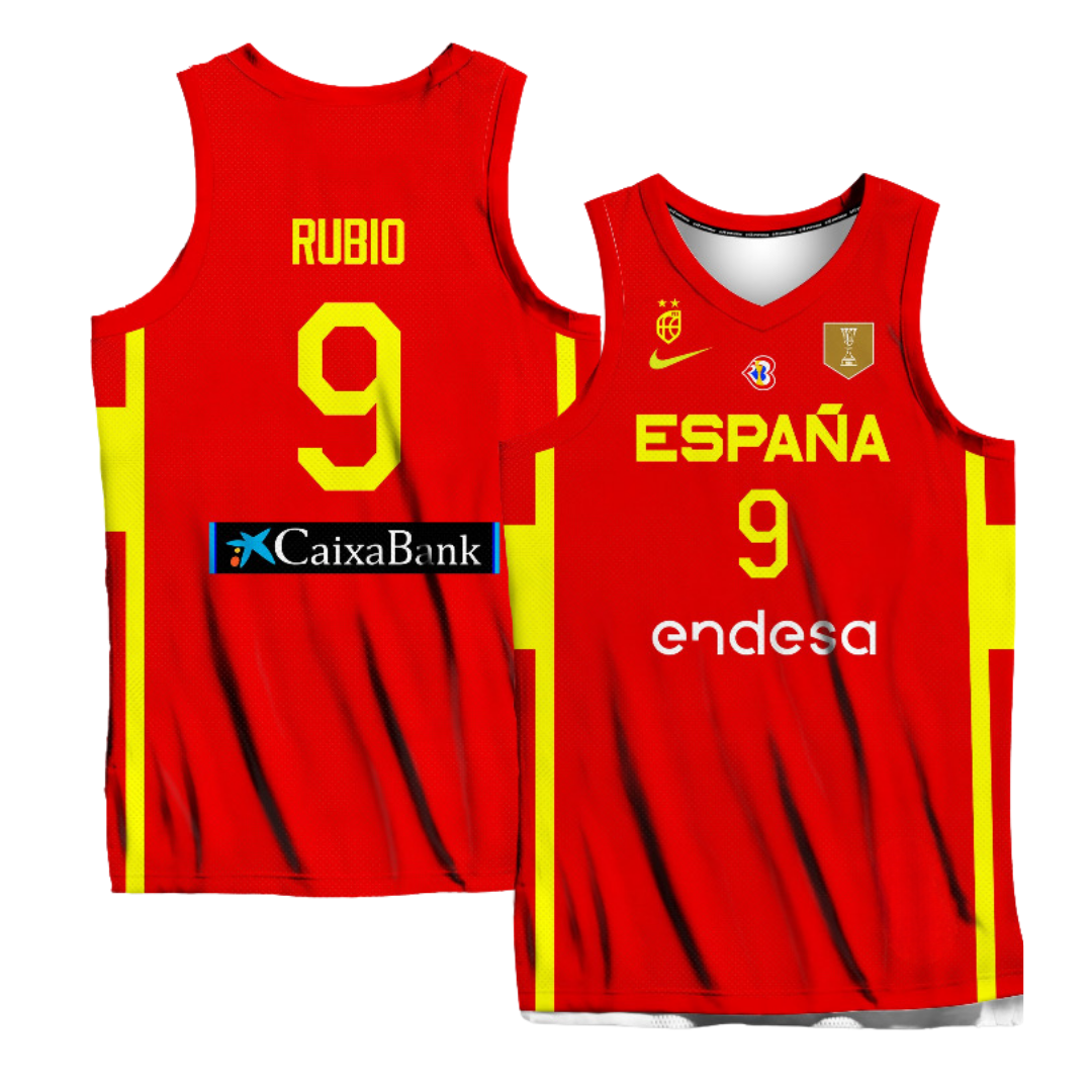 Ricky Rubio Spain Jersey