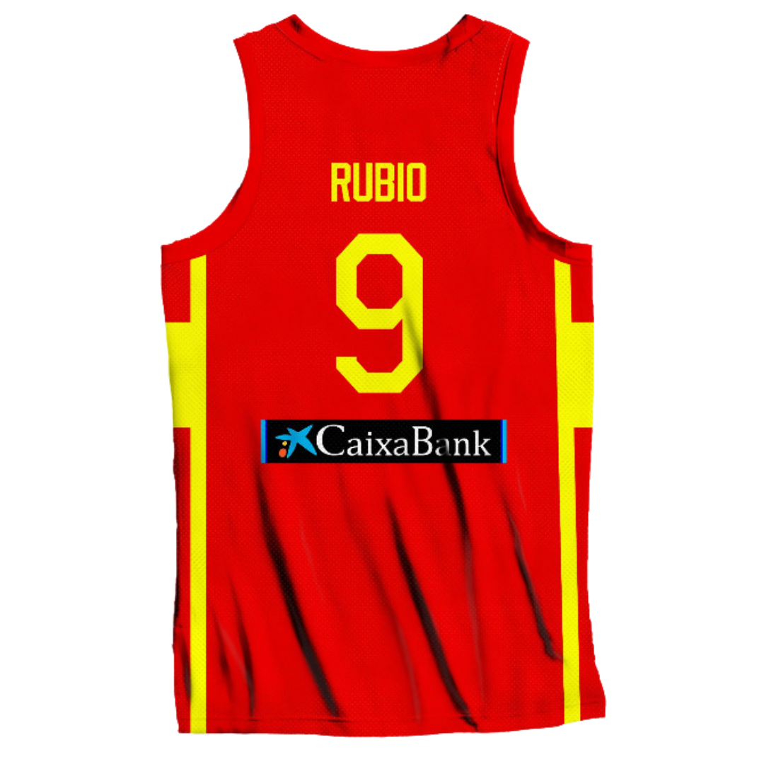 Ricky Rubio Spain Jersey