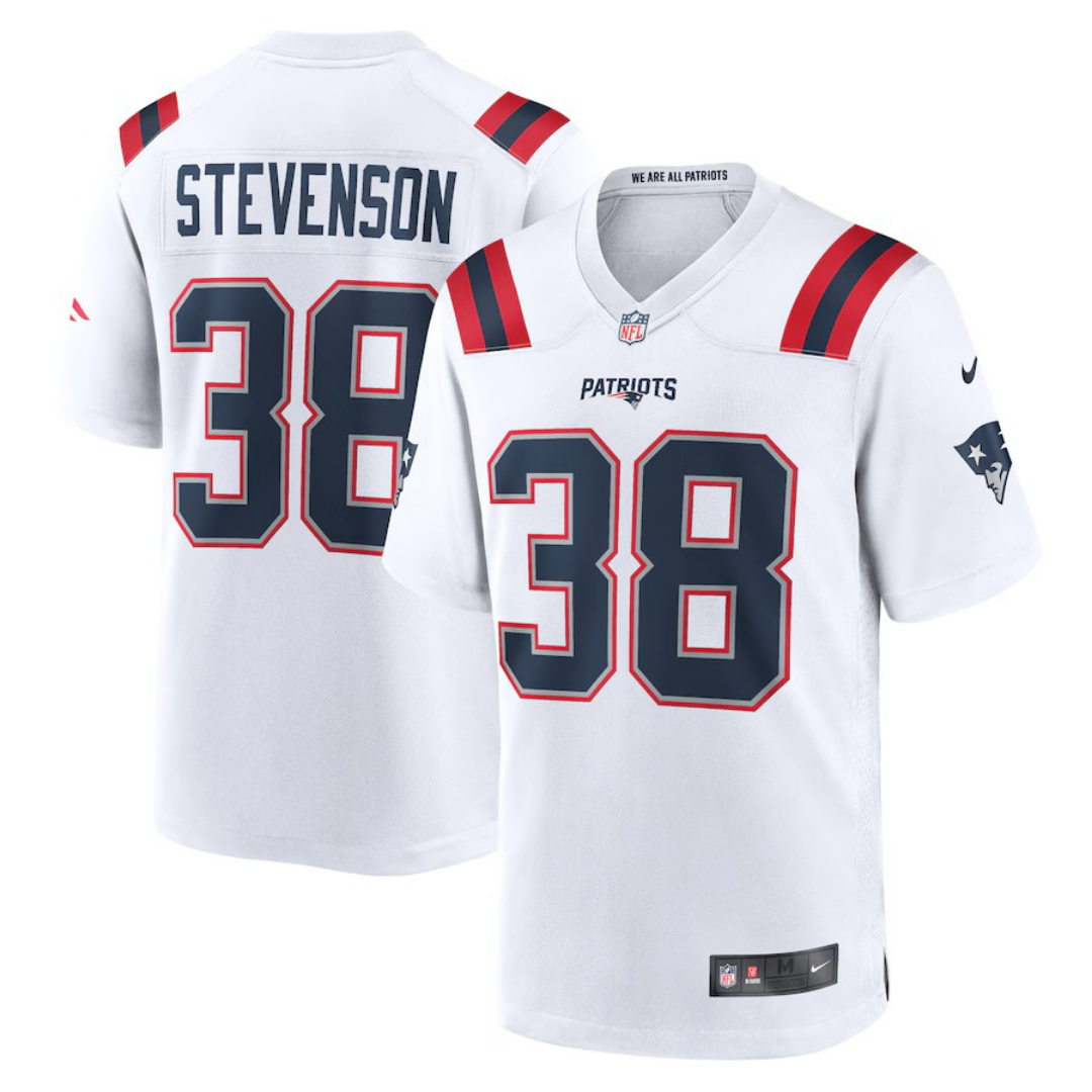 Rhamondre Stevenson New England Patroits Jersey