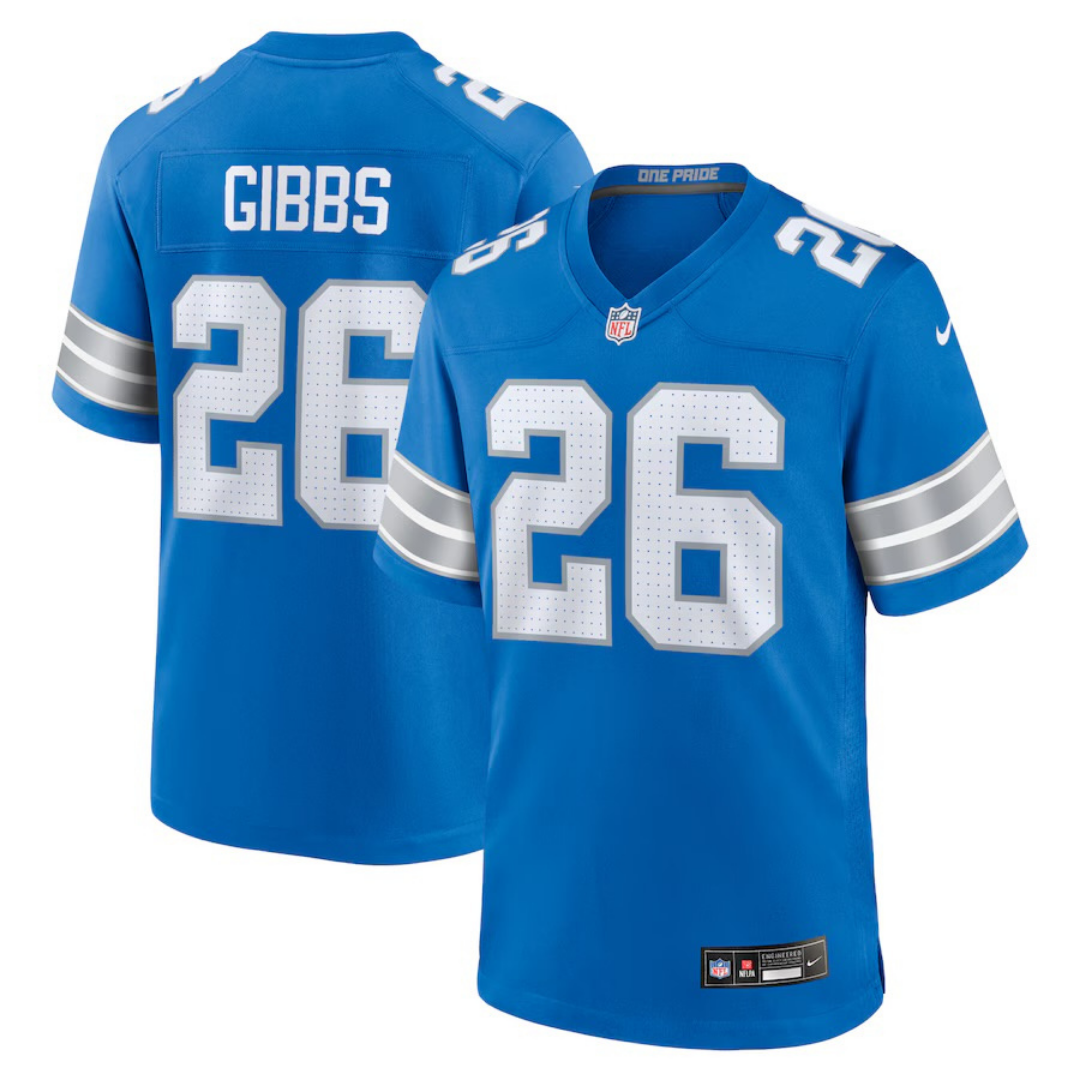 Jahmyr Gibbs Detroit Lions Jersey