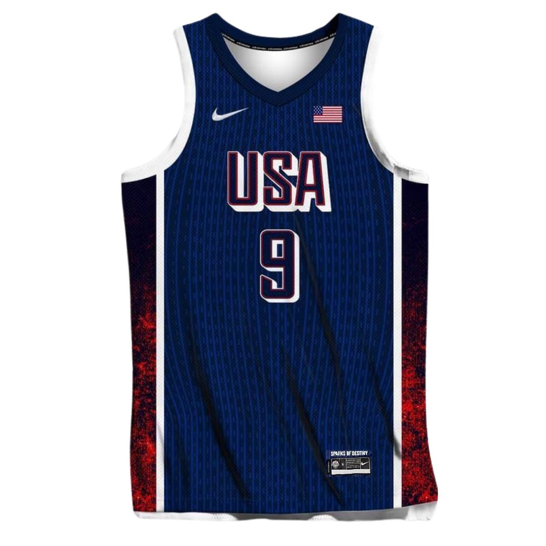 Tyrese Haliburton 2024 Team USA Jersey