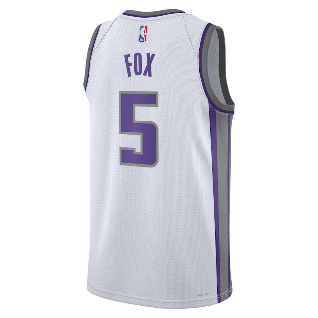 De'Aaron Fox Sacramento Kings Jersey