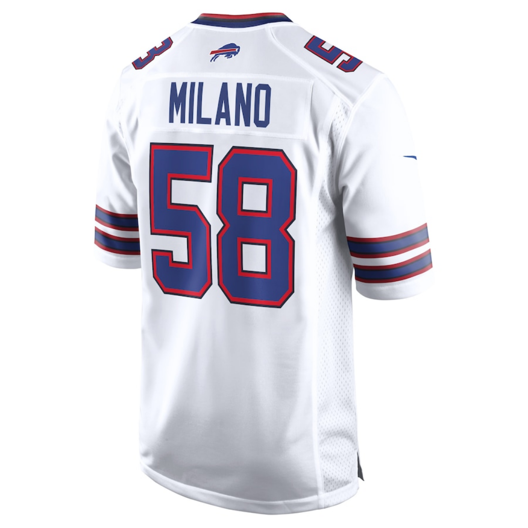 Matt Milano Buffalo Bills Jersey