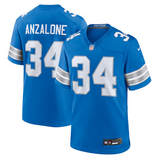 Alex Anzalone Detroit Lions Jersey