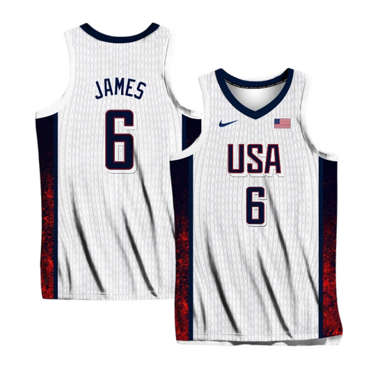 LeBron James 2024 Team USA Jersey