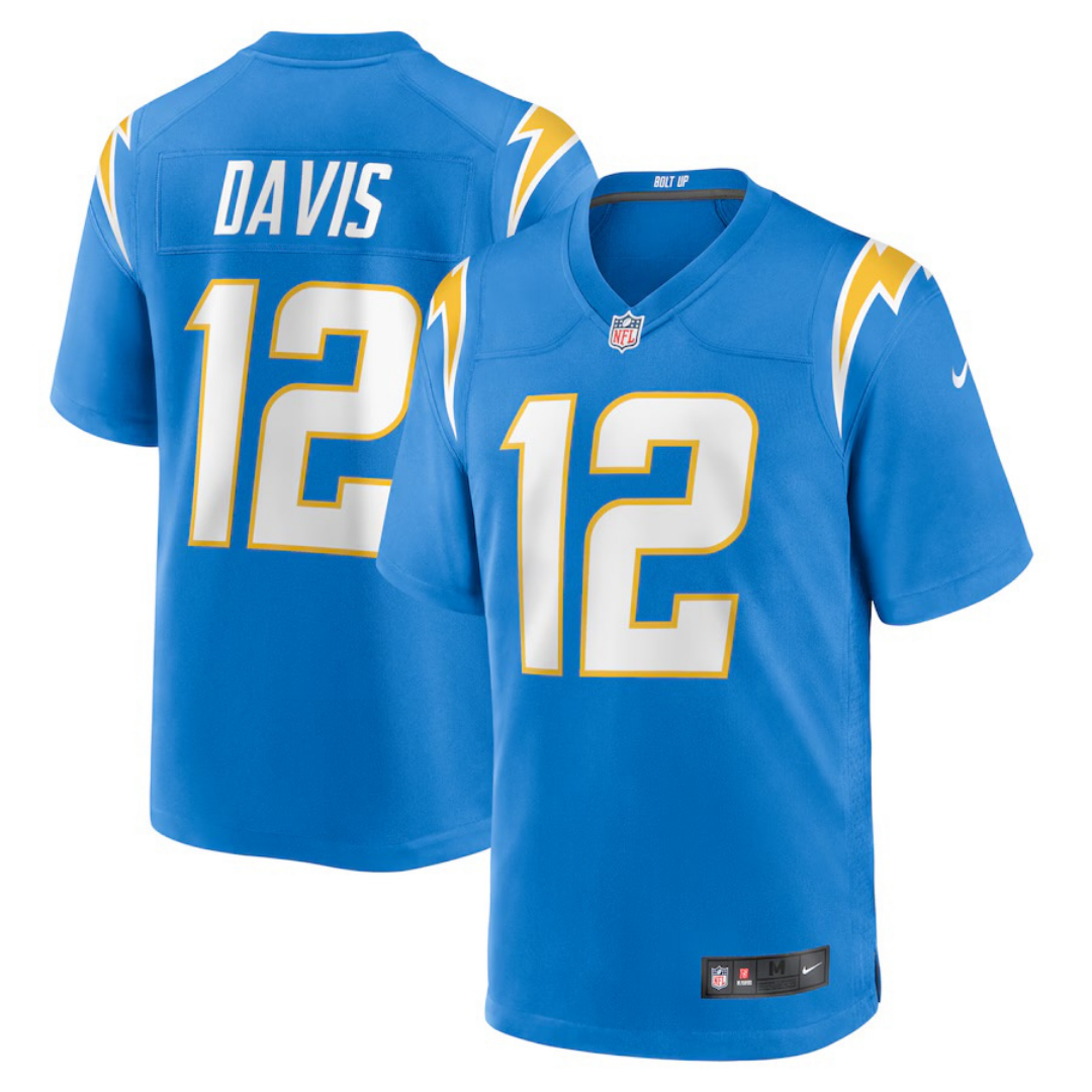 Derius Davis Los Angeles Chargers Jersey