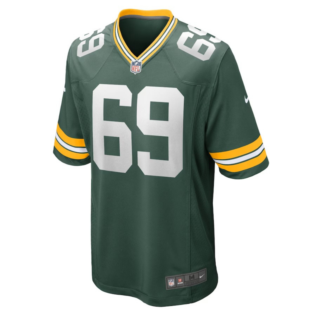 David Bakhtiari Green Bay Packers Jersey