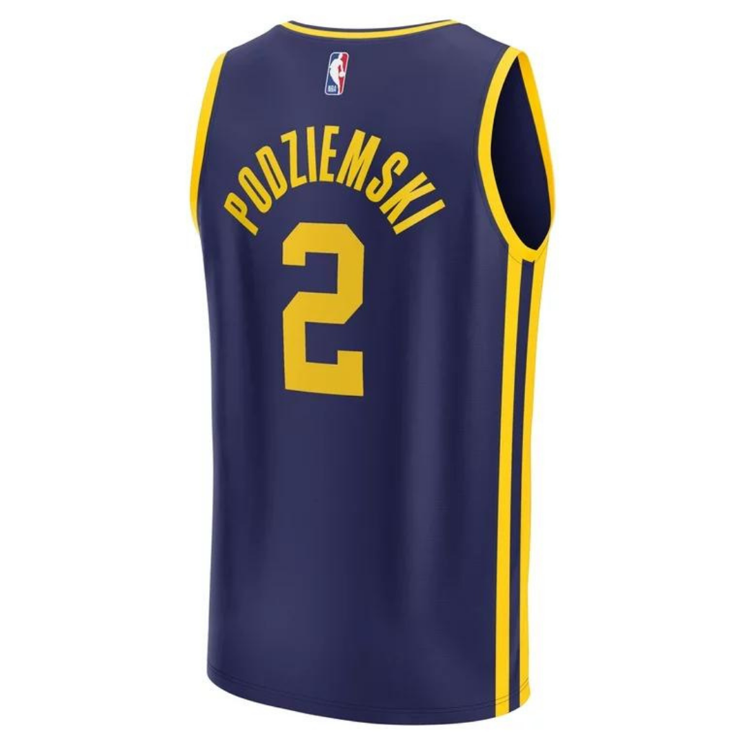 Brandin Podziemski Golden State Warriors Jersey