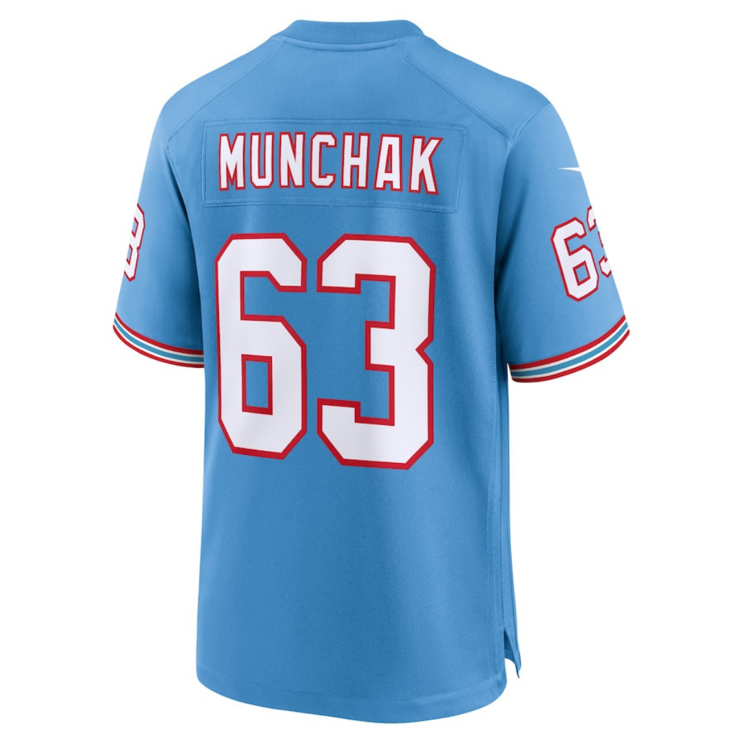 Mike Munchak Tennessee Titans Jersey