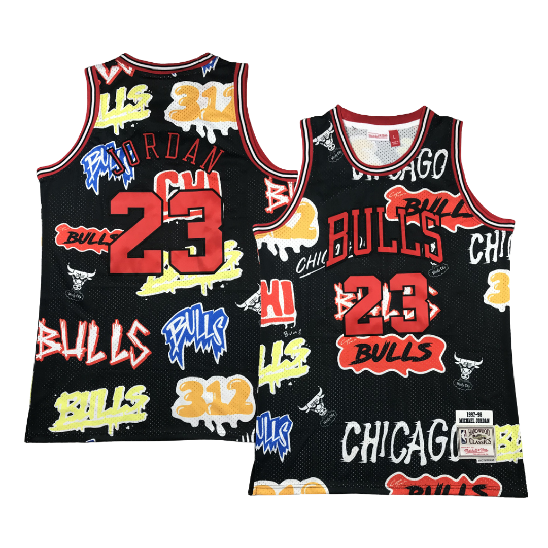 Michael Jordan POJ Specials "Graffitti" Jersey