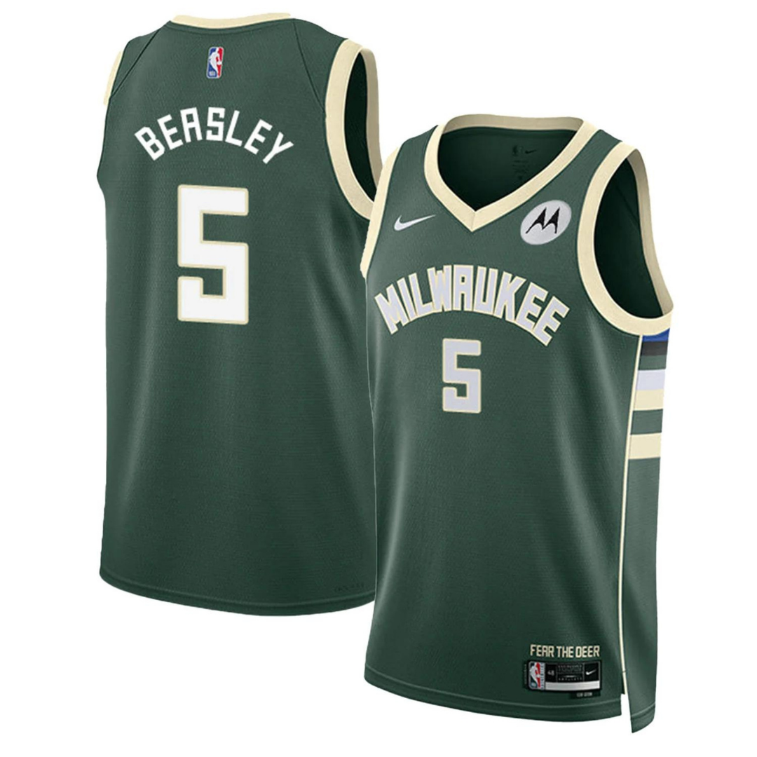 Malik Beasley Milwaukee Bucks Jersey