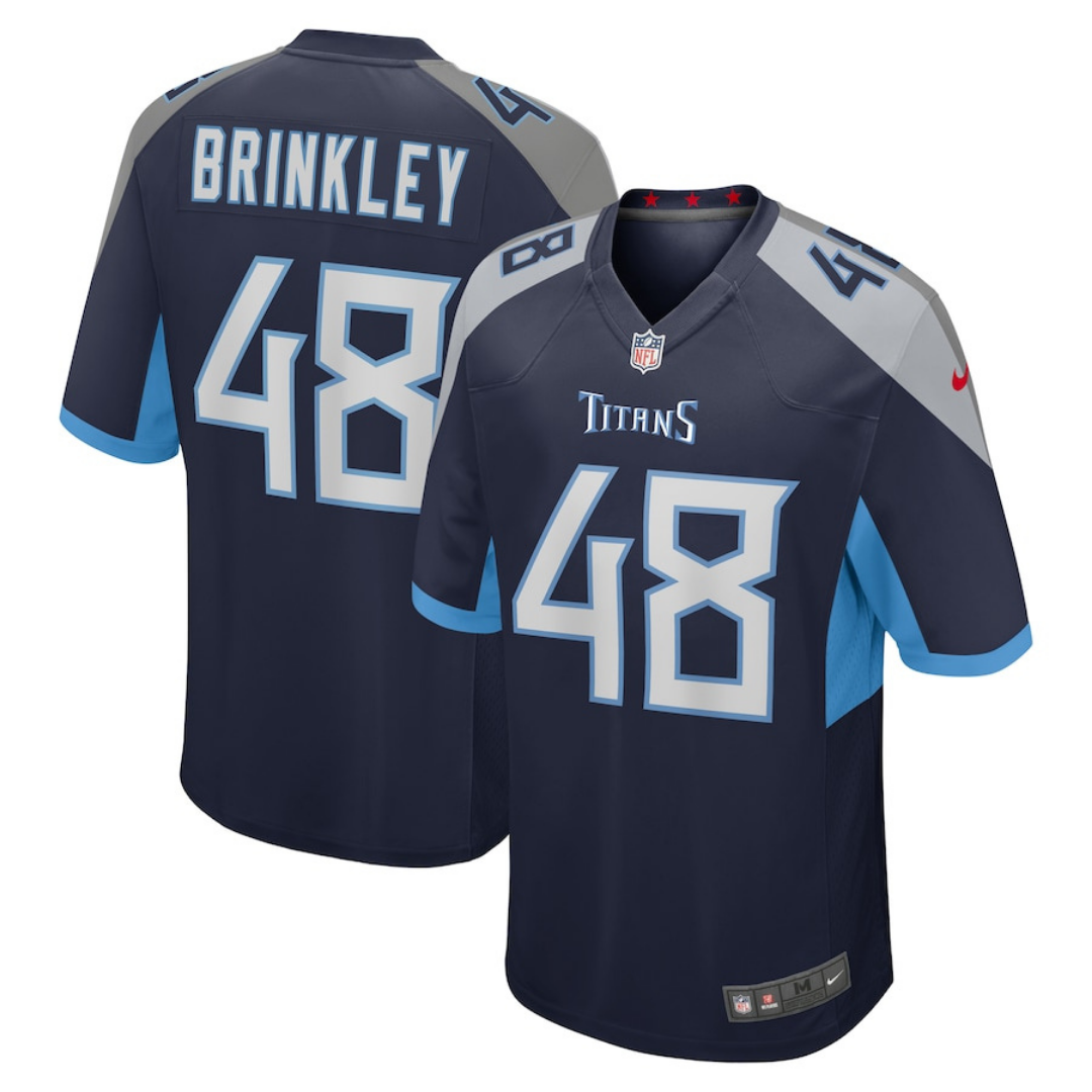 Beau Brinkley Tennessee Titans Jersey