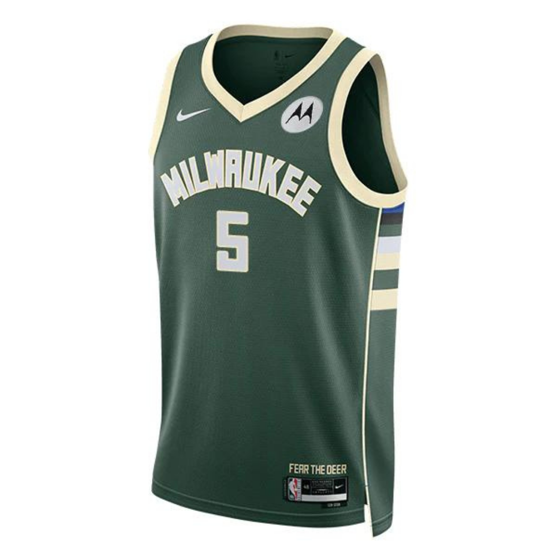 Malik Beasley Milwaukee Bucks Jersey