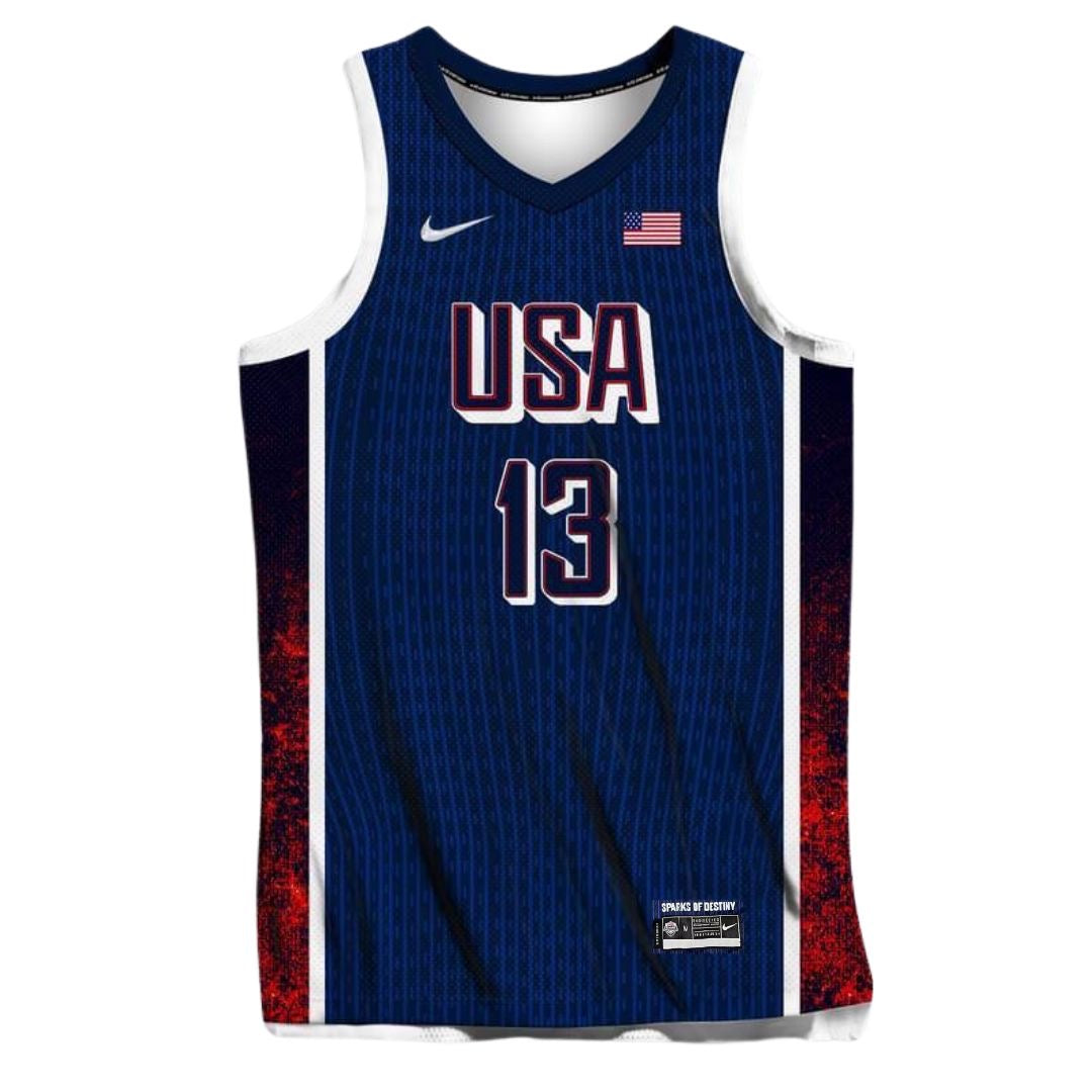 Bam Adebayo 2024 Team USA Jersey