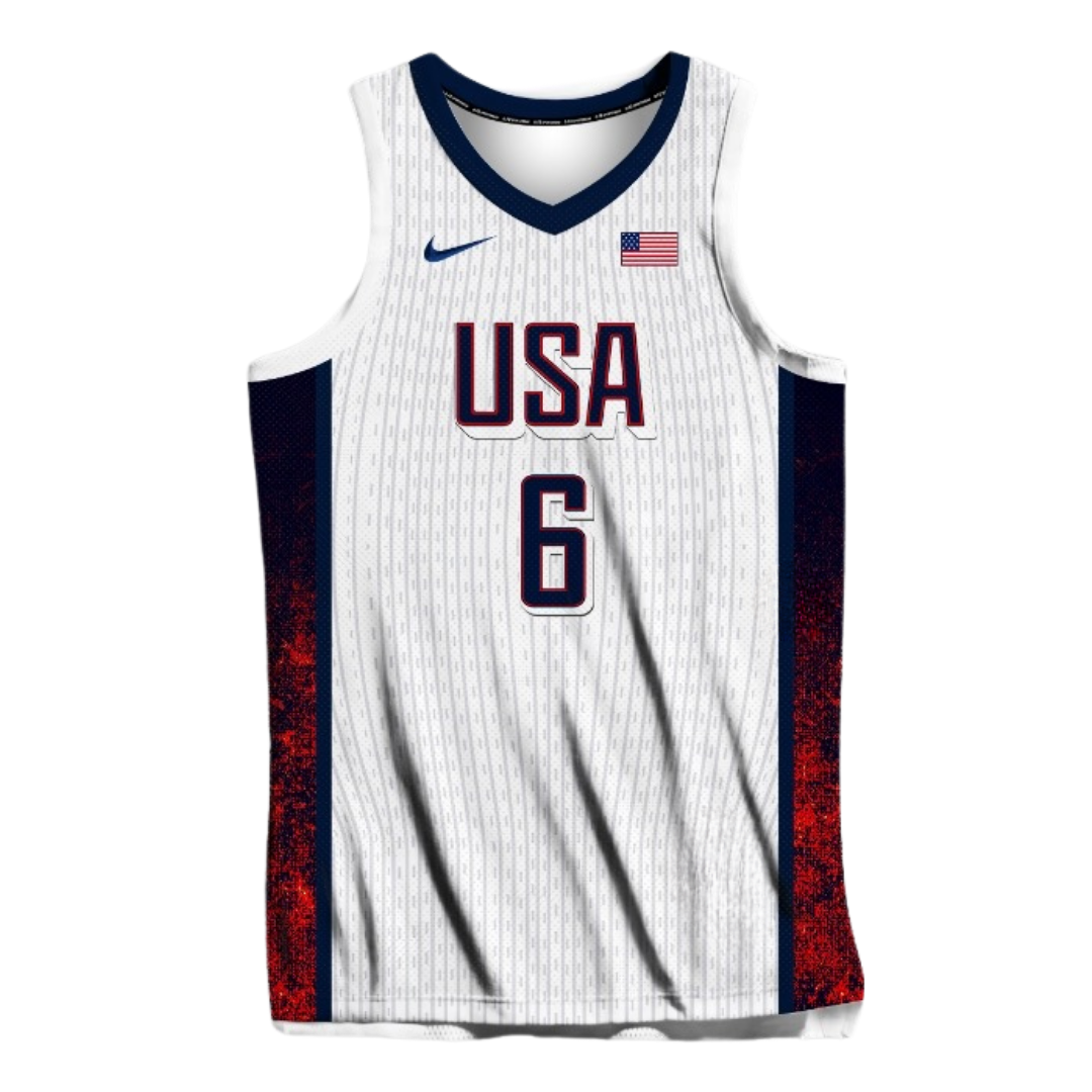 LeBron James 2024 Team USA Jersey