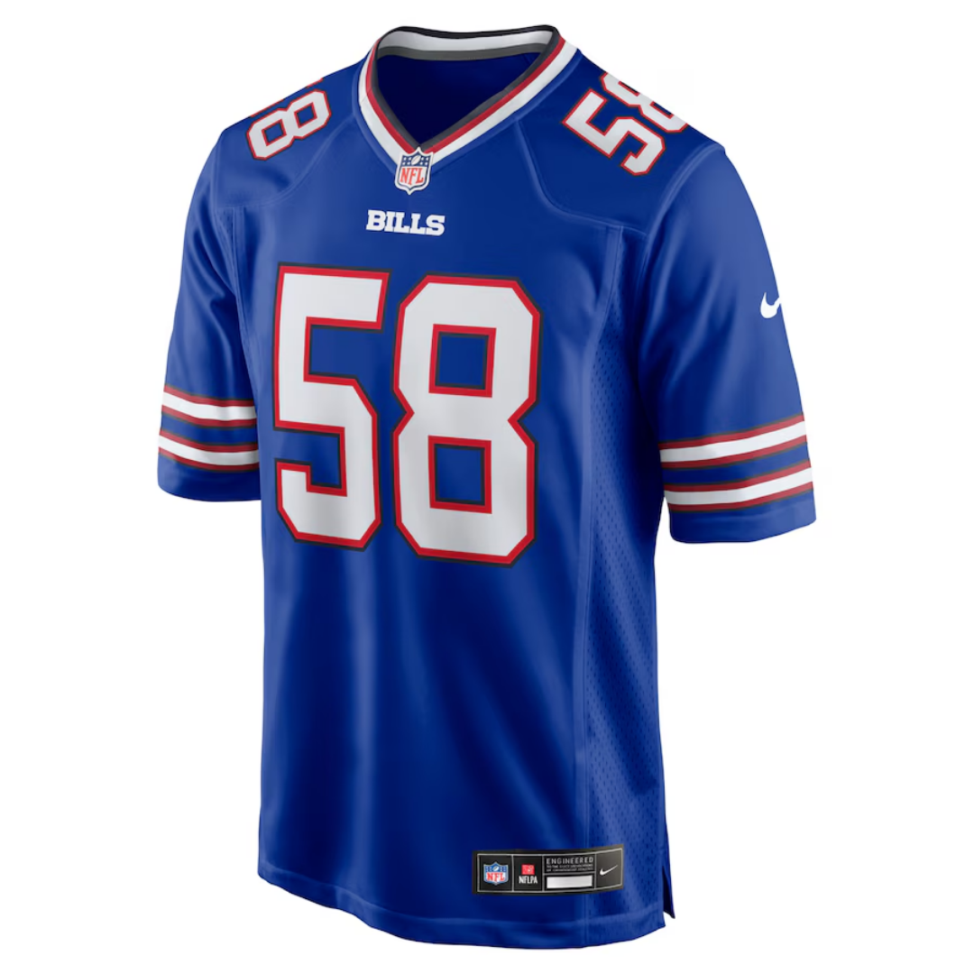 Matt Milano Buffalo Bills Jersey