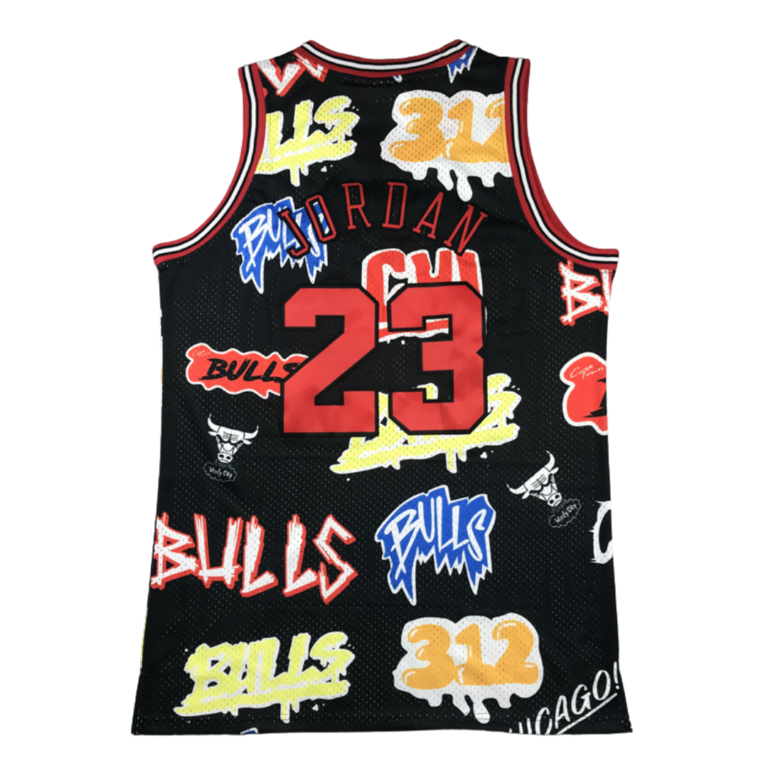 Michael Jordan POJ Specials "Graffitti" Jersey