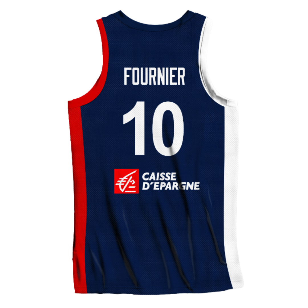 Evan Fournier France Jersey