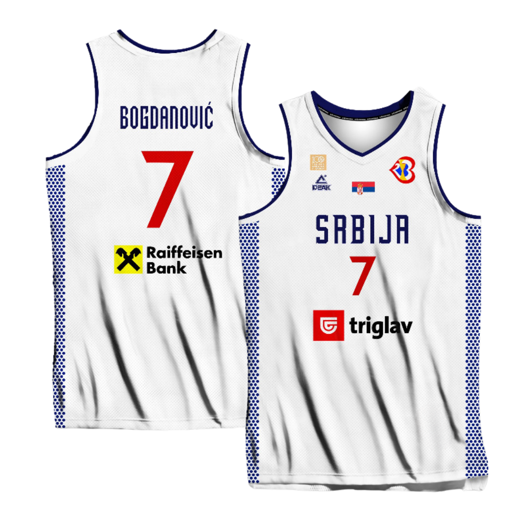 Bogdan Bogdanovic Serbia Jersey