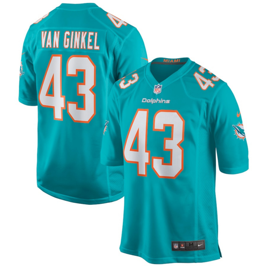 Andrew Van Ginkel Miami Dolphins Jersey