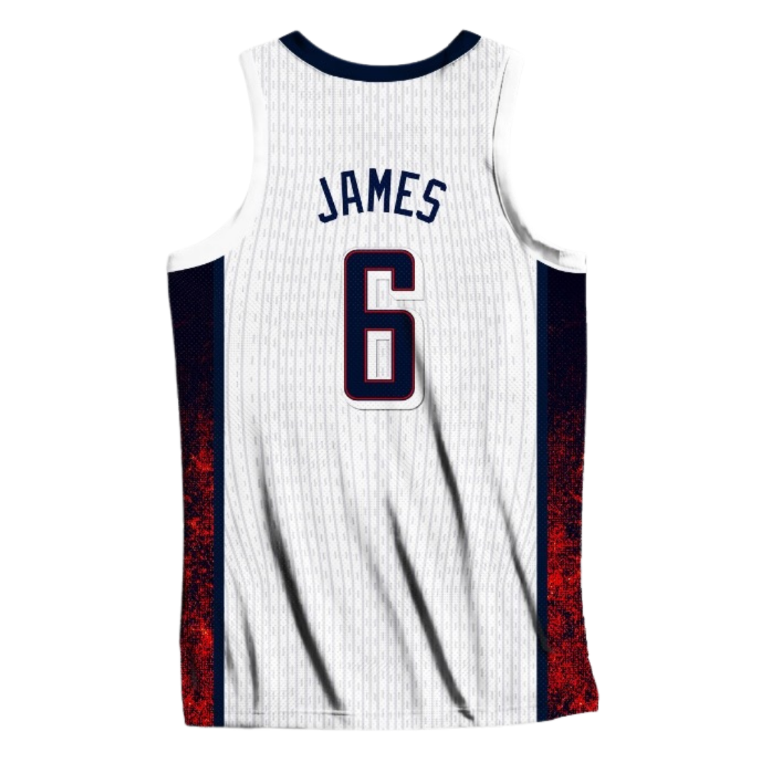 LeBron James 2024 Team USA Jersey