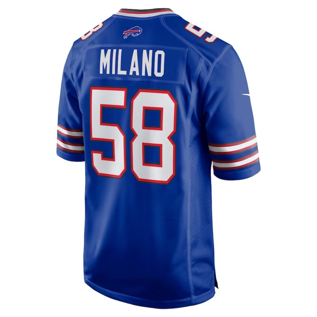 Matt Milano Buffalo Bills Jersey