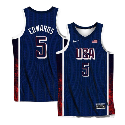 Anthony Edwards 2024 Team USA Jersey