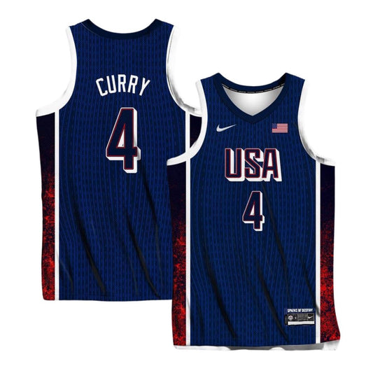Stephen Curry 2024 Team USA Jersey