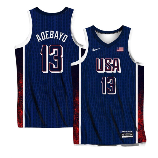 Bam Adebayo 2024 Team USA Jersey