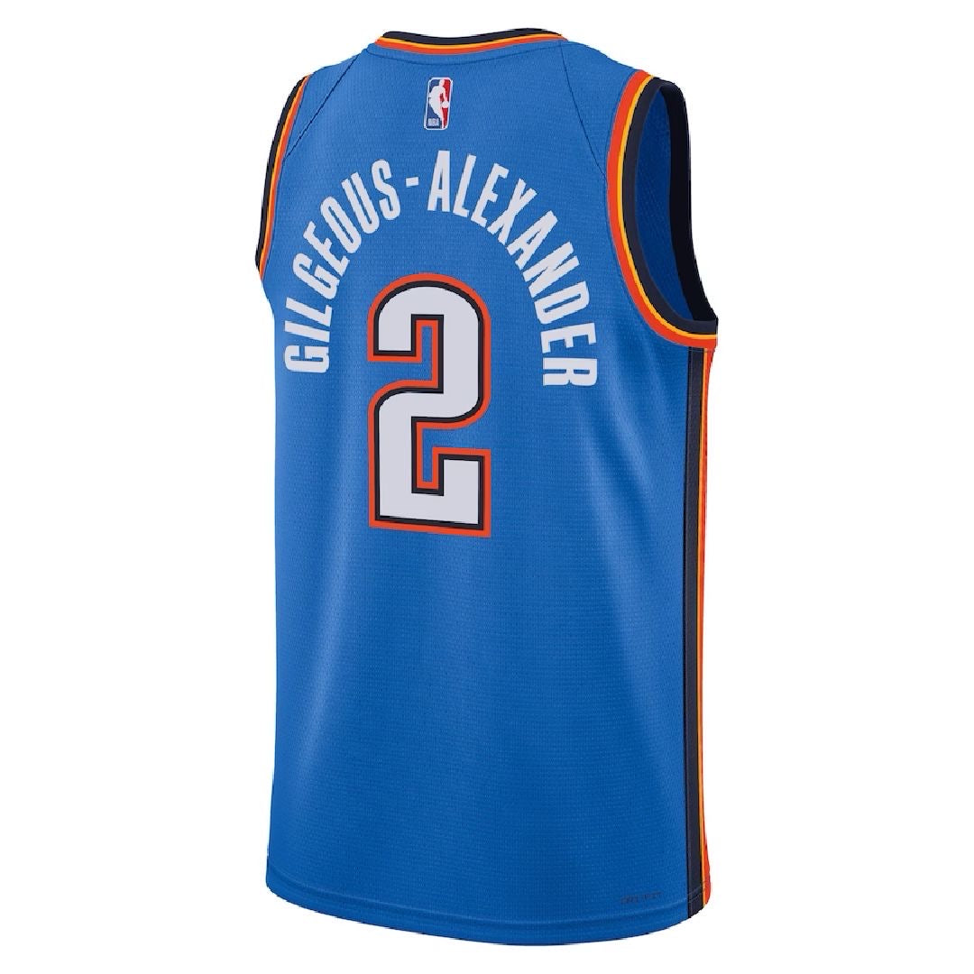 Shai Gilgeous-Alexander Oklahoma City Thunder Jersey