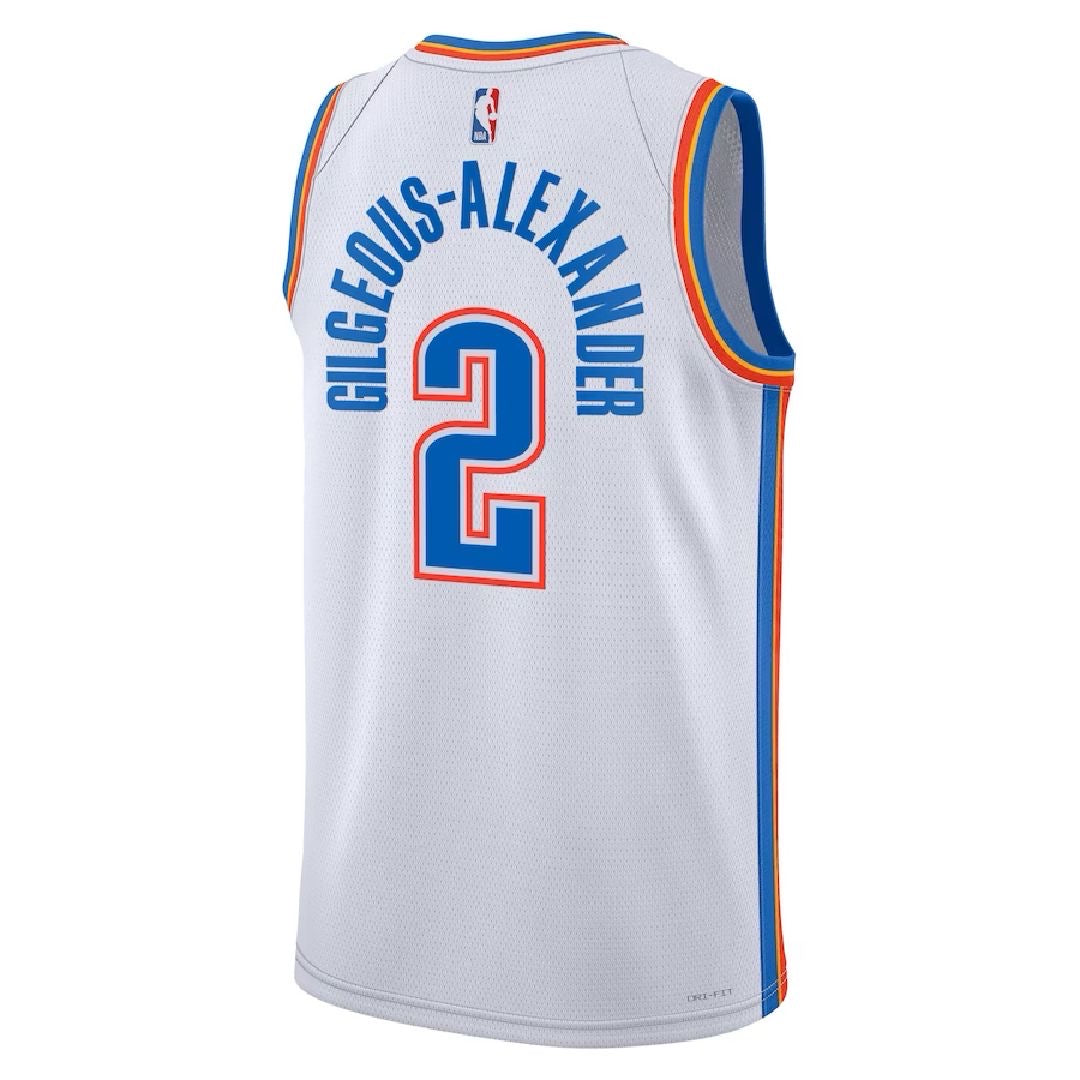 Shai Gilgeous-Alexander Oklahoma City Thunder Jersey