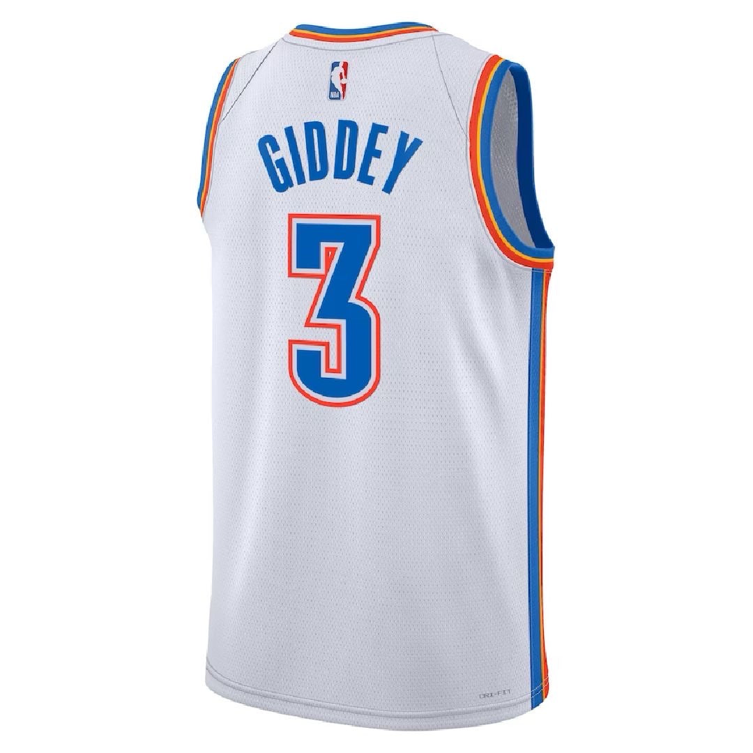 Josh Giddey Oklahoma City Thunder Jersey