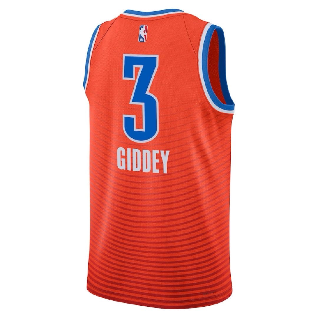 Josh Giddey Oklahoma City Thunder Jersey